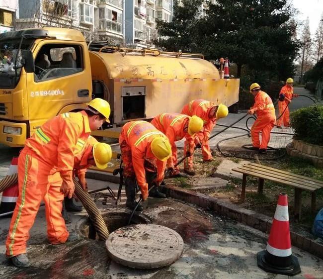 金州市政管道清淤