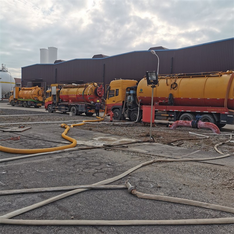 金州污水池清理